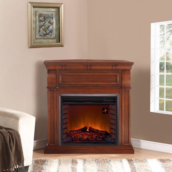 Duluth Forge EL1350-2-AC Full Size Electric Fireplace Auburn Cherry 54.4kg