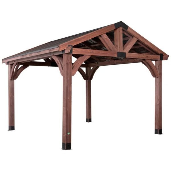 Backyard Discovery Arlington 3.7m x 3.7m Wood Gazebo