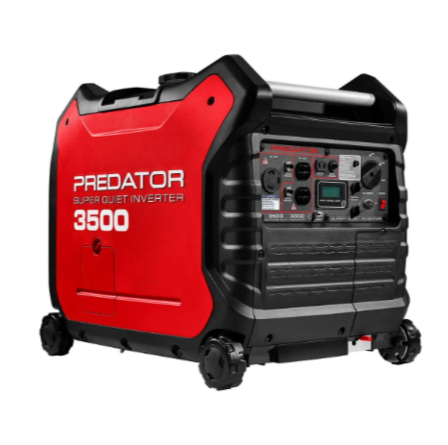 Predator 3500 Watt Dual-Fuel Super Quiet Inverter Generator 40.8kg