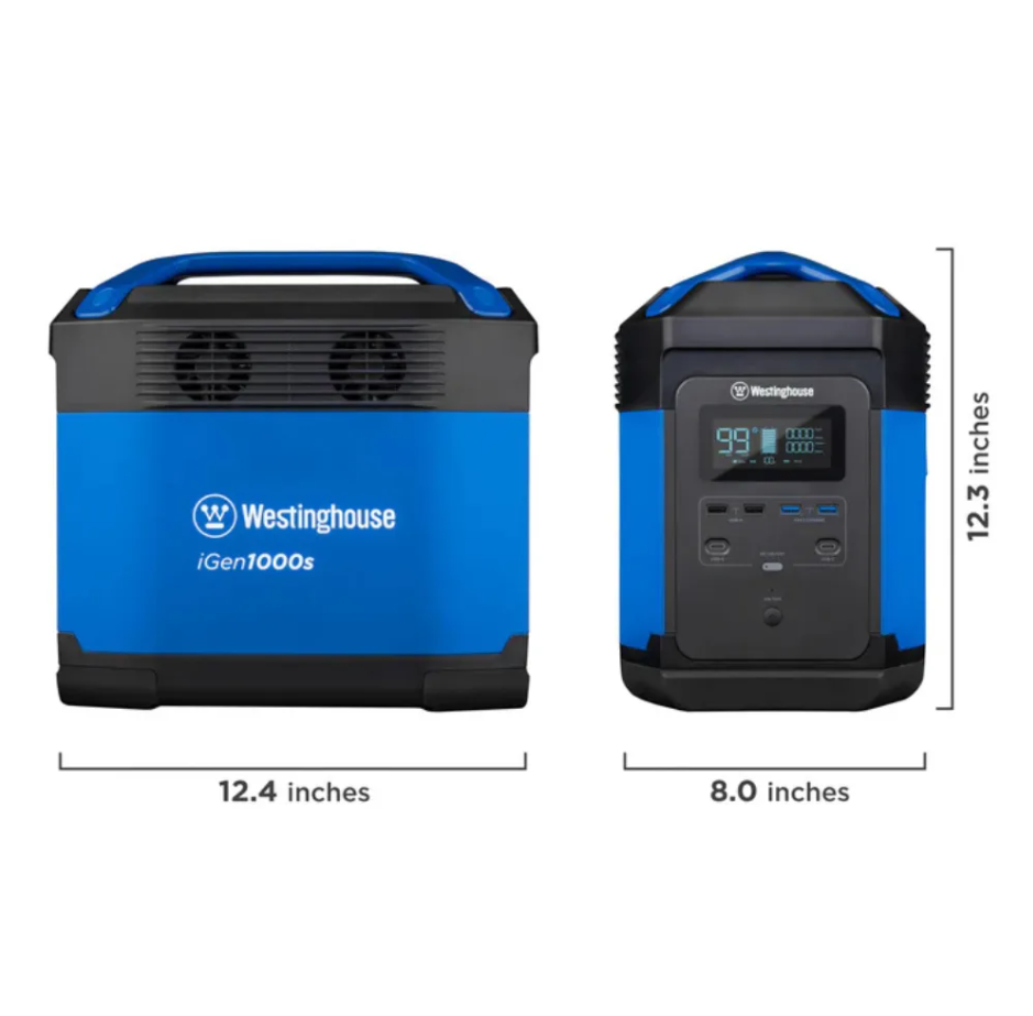 Westinghouse iGen1000S Portable Power Station 10.9kg