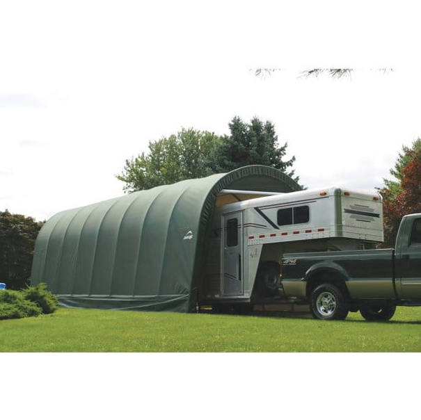 ShelterLogic Round Top Shelter 4.57m x 8.53m x 3.66m