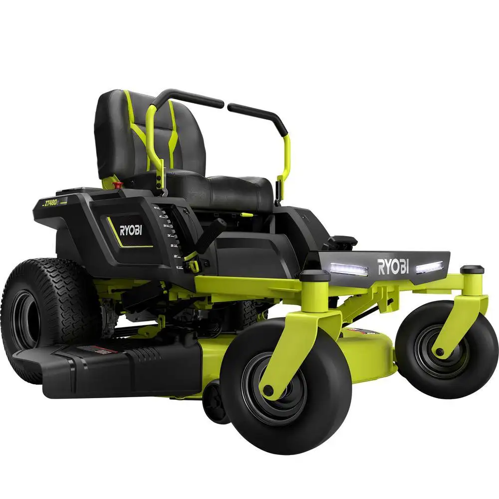 RYOBI 48V 106.7cm Battery Electric Riding Zero Turn Mower 269kg