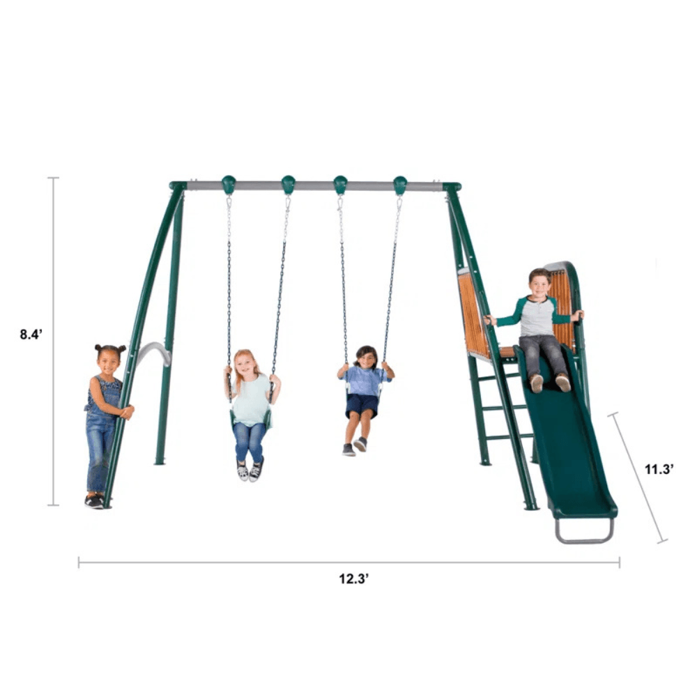 Sportspower Alta Oaks Heavy Duty Swing Set 3.5m x 3.7m