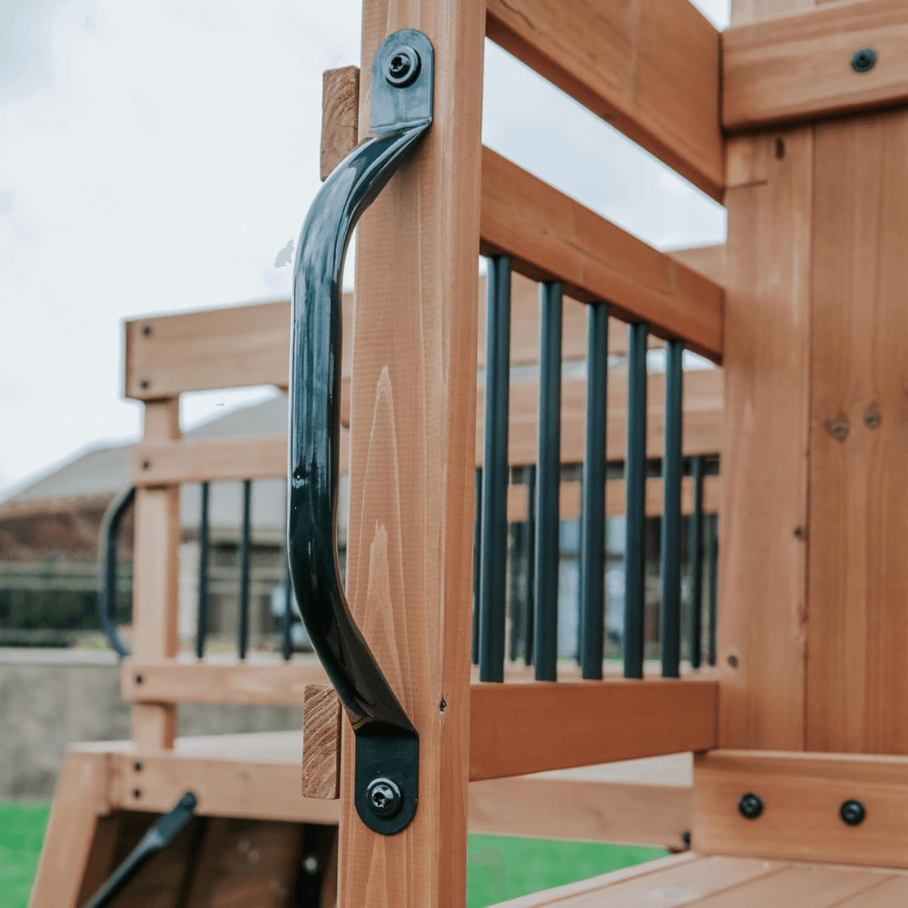 Sterling Point Wooden Outdoor Swing Set Playset