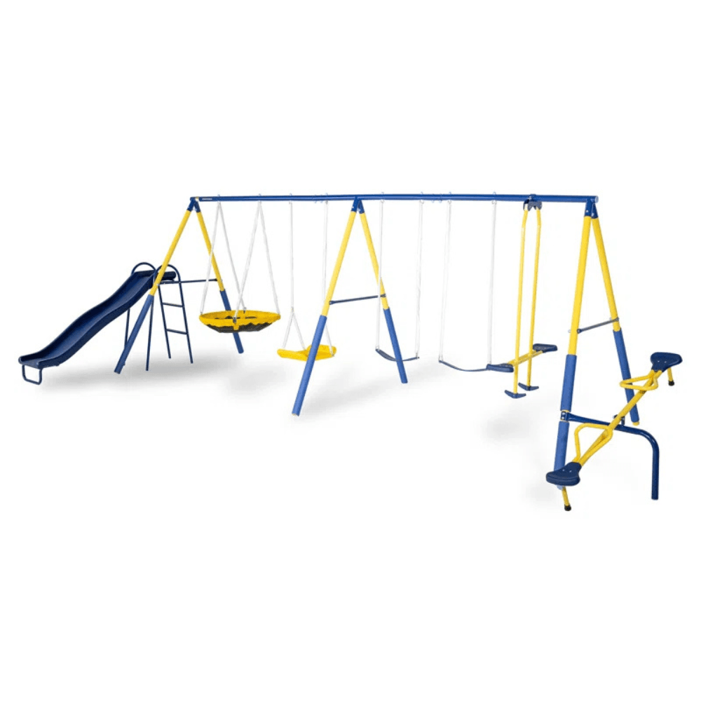 Sportspower Super 10 Metal Swing Set 5.6m x 2.3m