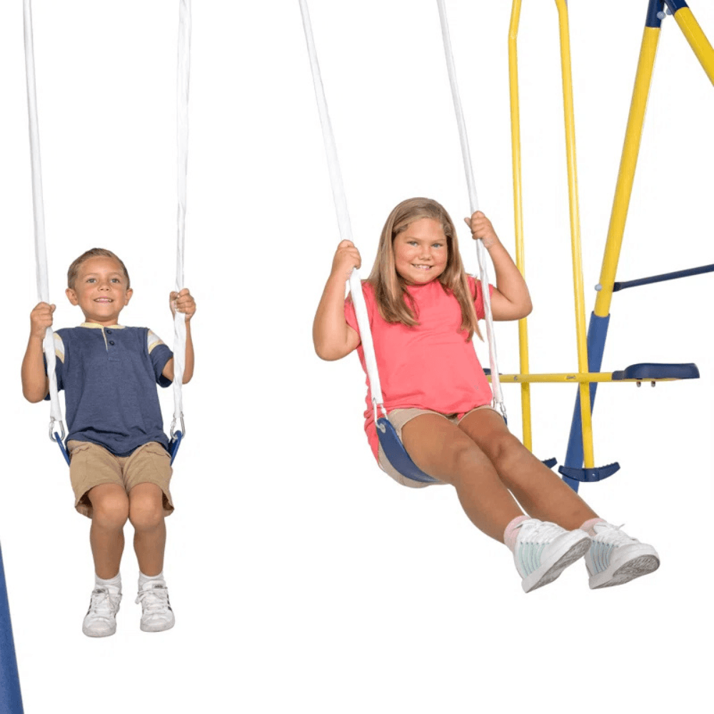 Sportspower Super 10 Metal Swing Set 5.6m x 2.3m