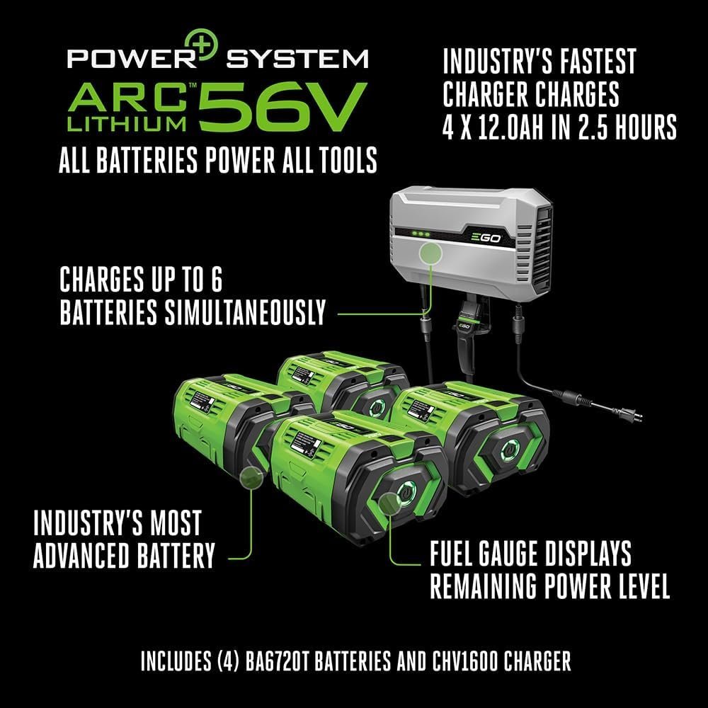 EGO POWER+ Z6 e-STEER 106.7cm Zero Turn Riding Mower