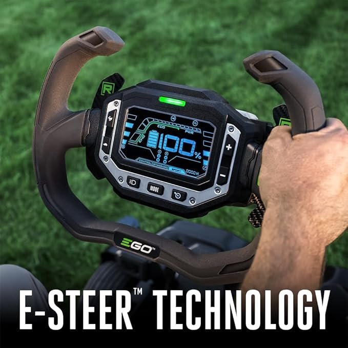 EGO POWER+ Z6 e-STEER 106.7cm Zero Turn Riding Mower