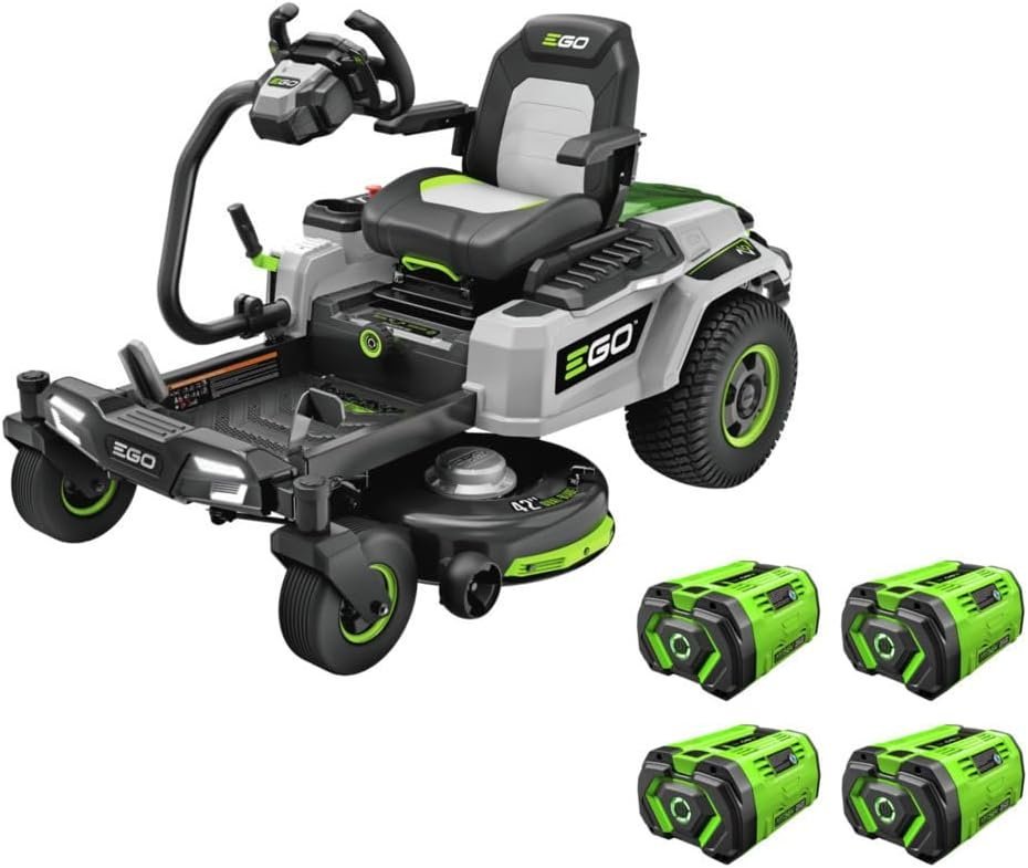 EGO POWER+ Z6 e-STEER 106.7cm Zero Turn Riding Mower