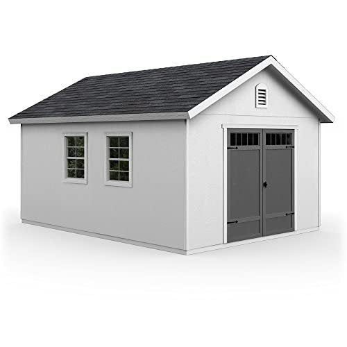 Handy Home Products Scarsdale 3.7x4.9m Wooden Storage Shed