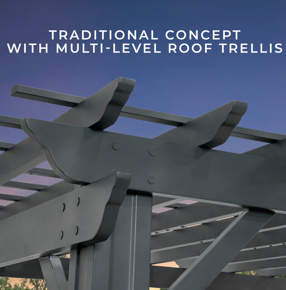 Backyard Discovery Stratford Traditional Pergola 3.66m x 3.05m