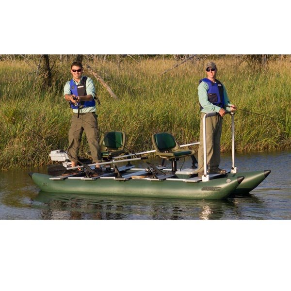 Sea Eagle 375fc FoldCat Inflatable Pontoon Boat 21.8kg