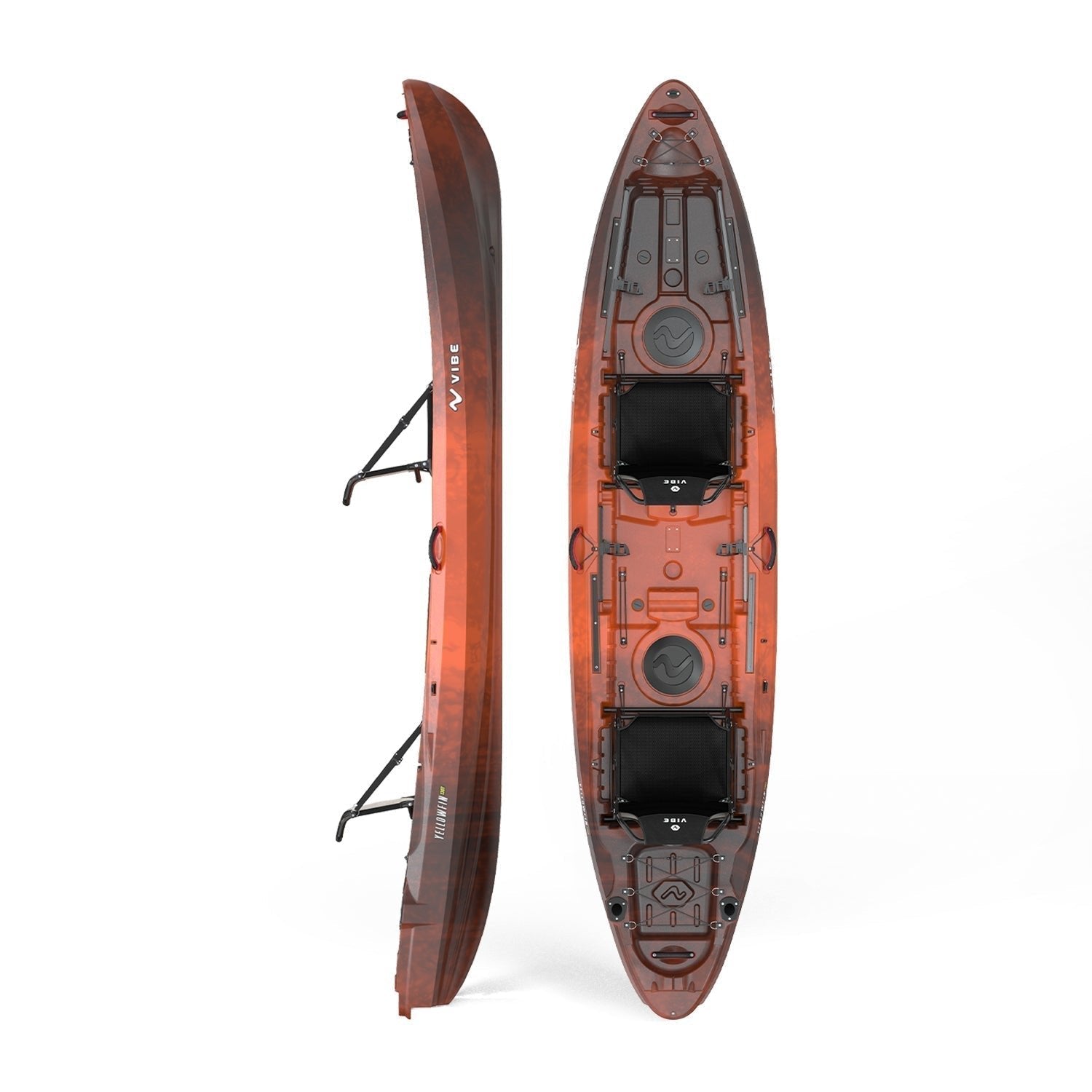 Vibe Kayaks Yellowfin 130T Tandem Fishing Kayak 3.96m x 88.9cm